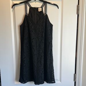 Black lacy small dress
